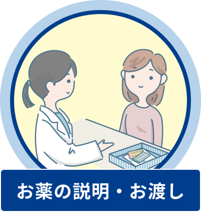 お薬の説明・お渡し