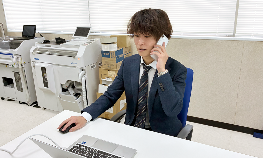 千葉支店営業社員インタビュー写真04