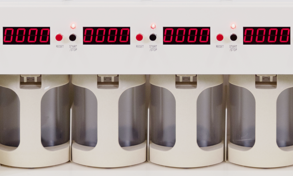 錠剤カウンタ装置 ITC-9000 カウンター表示部分