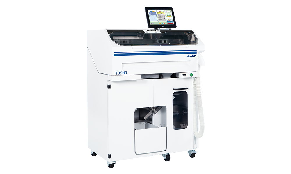 全自動散薬分包機 Mi-48S 全体像 斜め