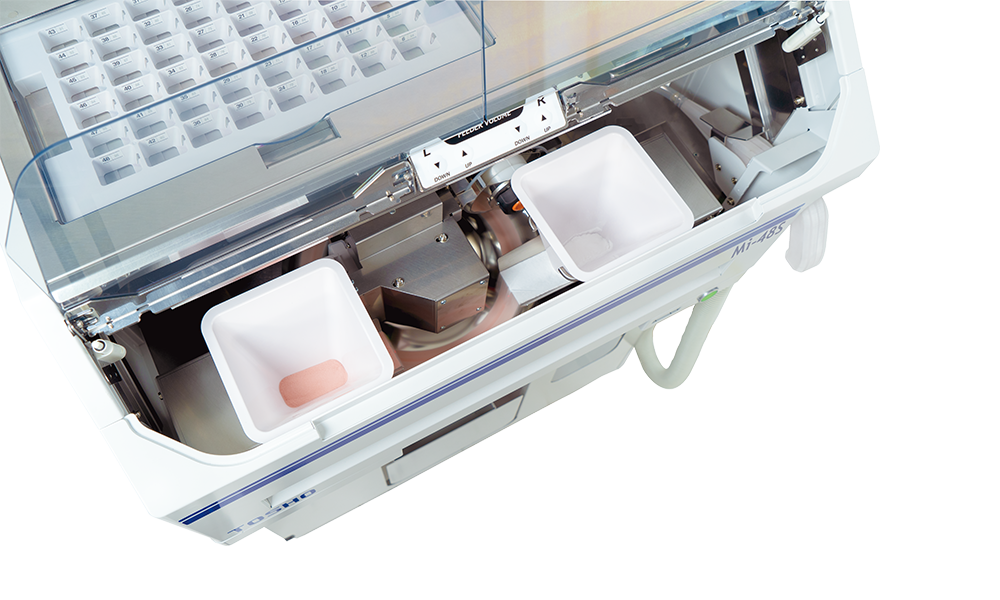 全自動散薬分包機 Mi-48S ダブル薬品ホッパー