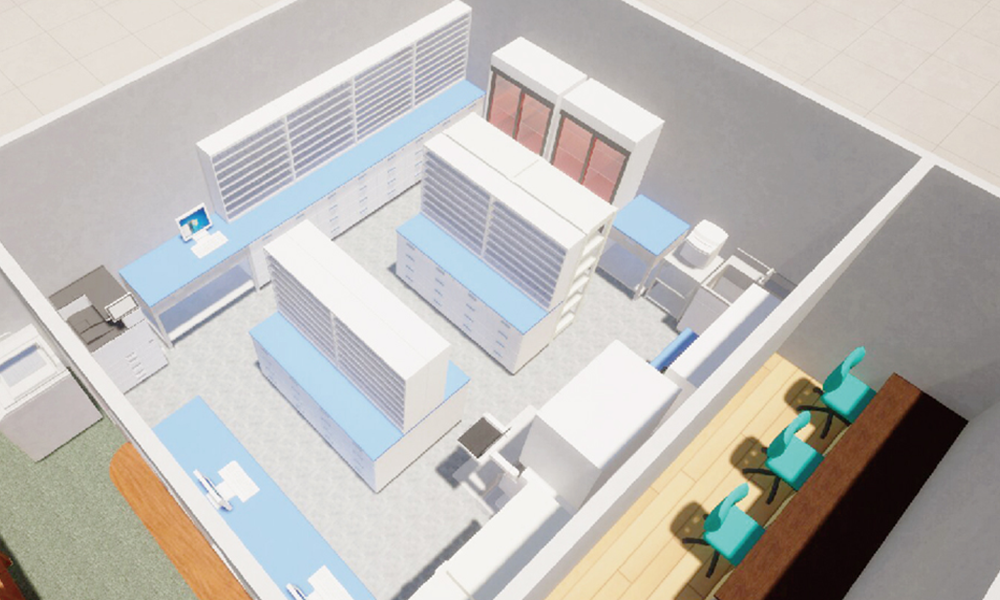 調剤空間の最適化