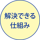 ソリューション／解決できる仕組み