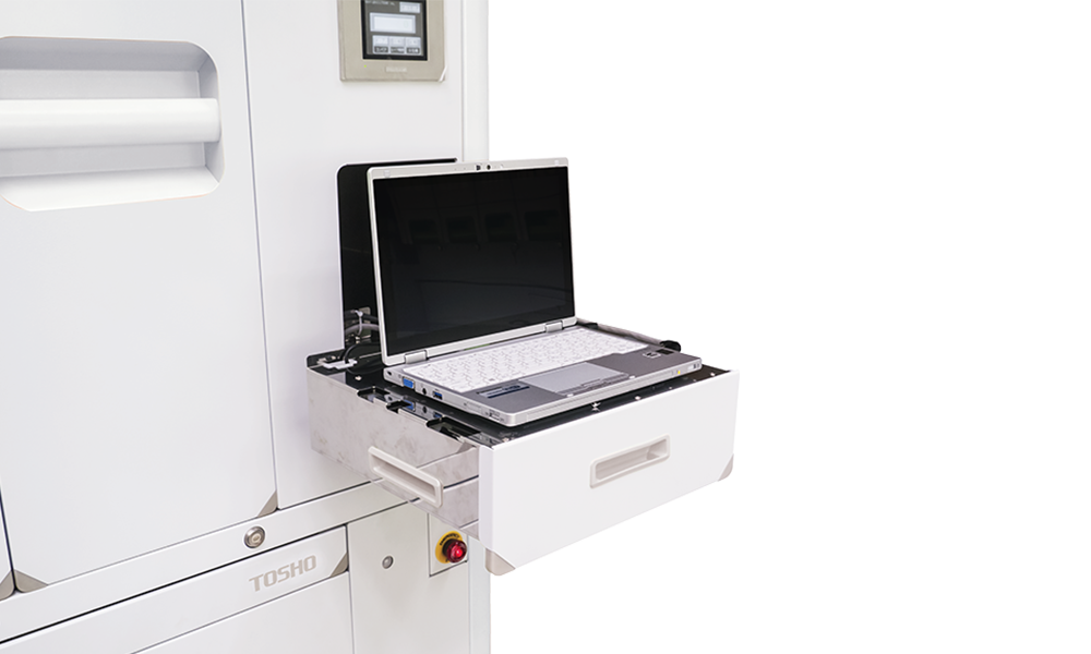 全自動錠剤分包機 Xana-1360EU 収納型ノートPC