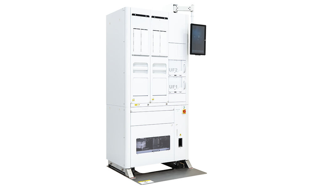 全自動錠剤分包機 Xana-1360UF 全体像 斜め