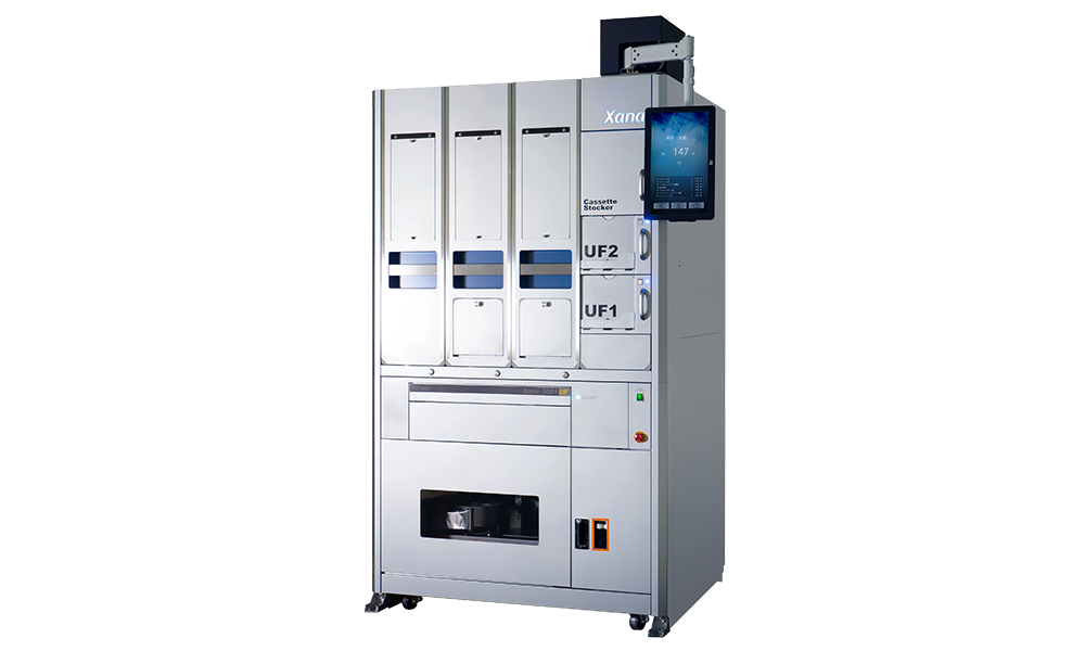 全自動錠剤分包機 Xana-1360UF 全体像 斜め